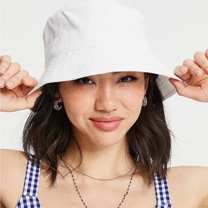 ASOS White Bucket Hat